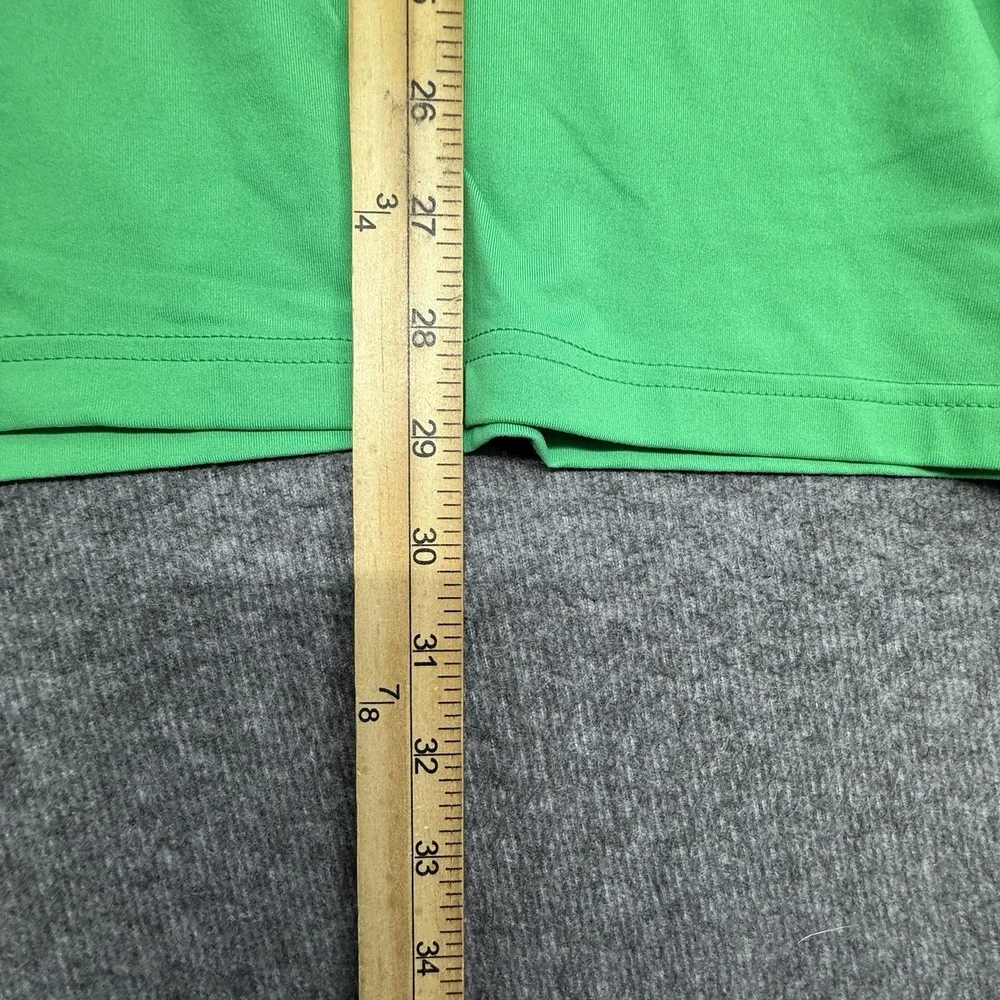 Polo Ralph Lauren Shirt Mesn 2XL XXL Green Golf 1/4 zip‎ Performance
